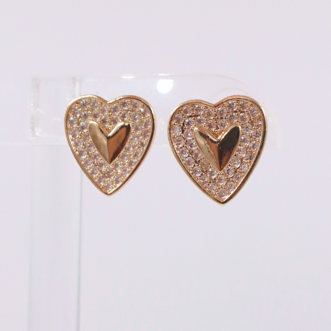 Aretes Corazon