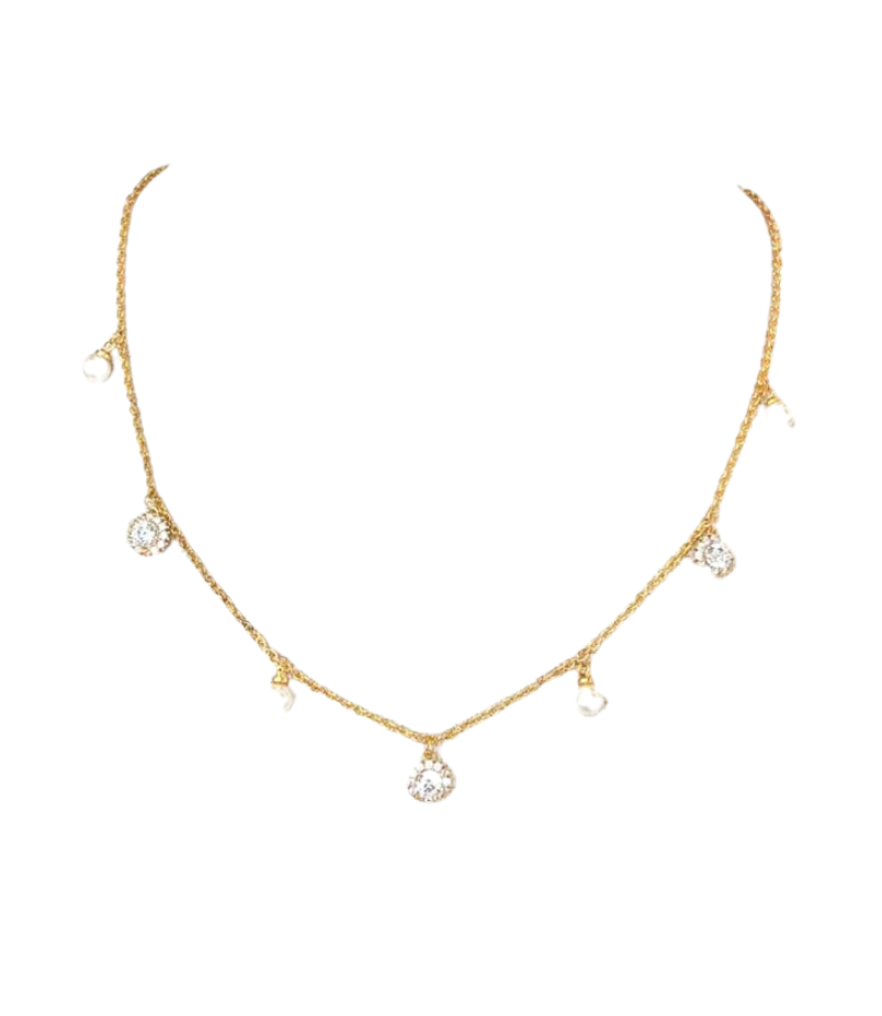 Collar perlas