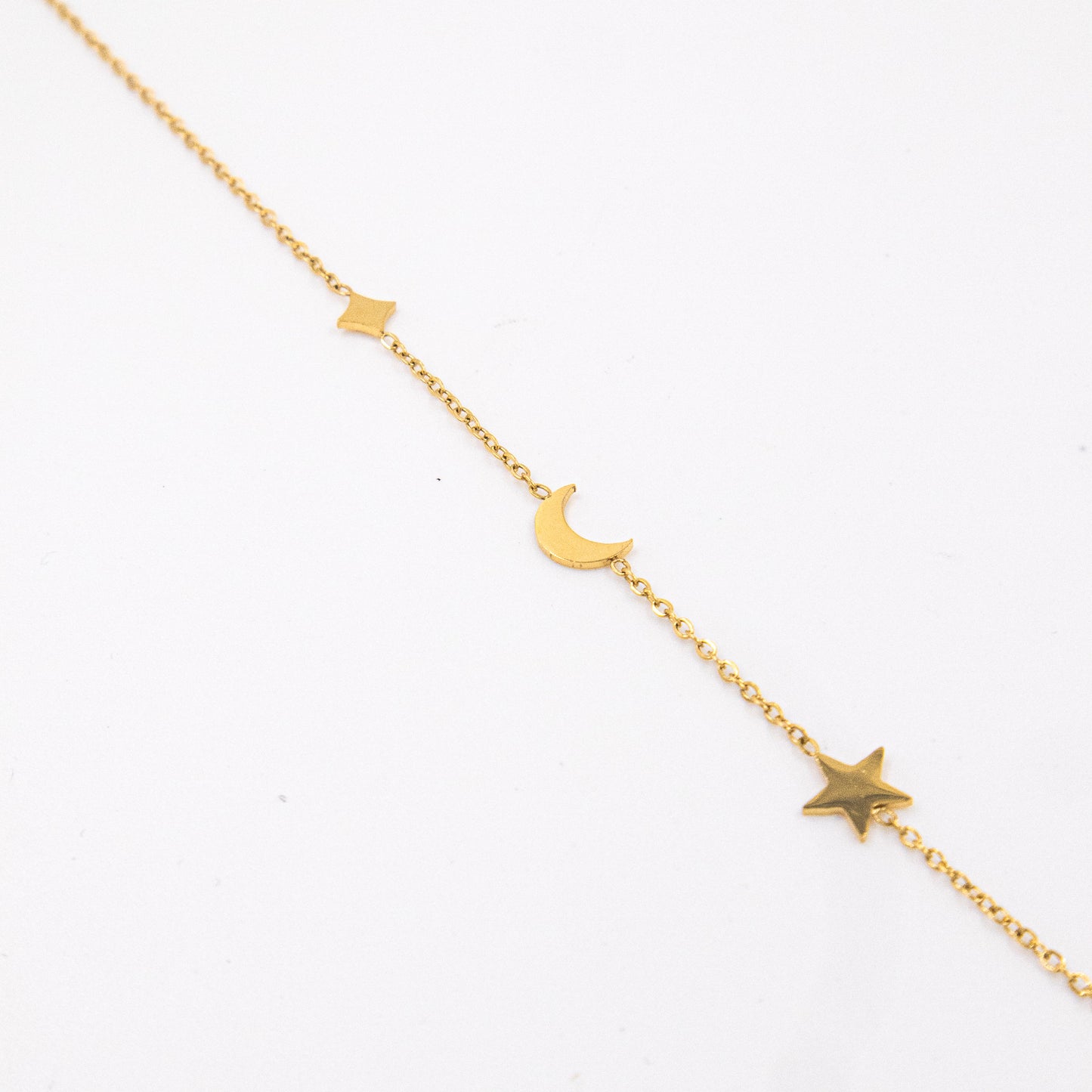 Tobillera Luna y Estrellas