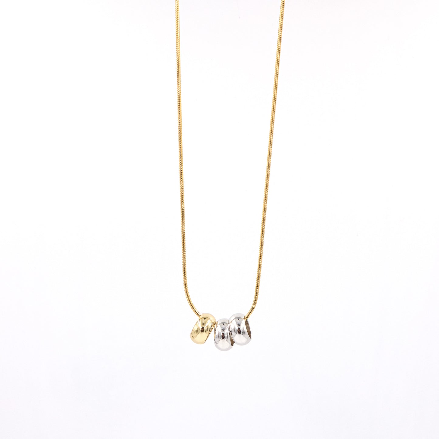 Collar Triple Aro Chunky