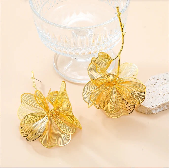 Aretes Amaltea Floral
