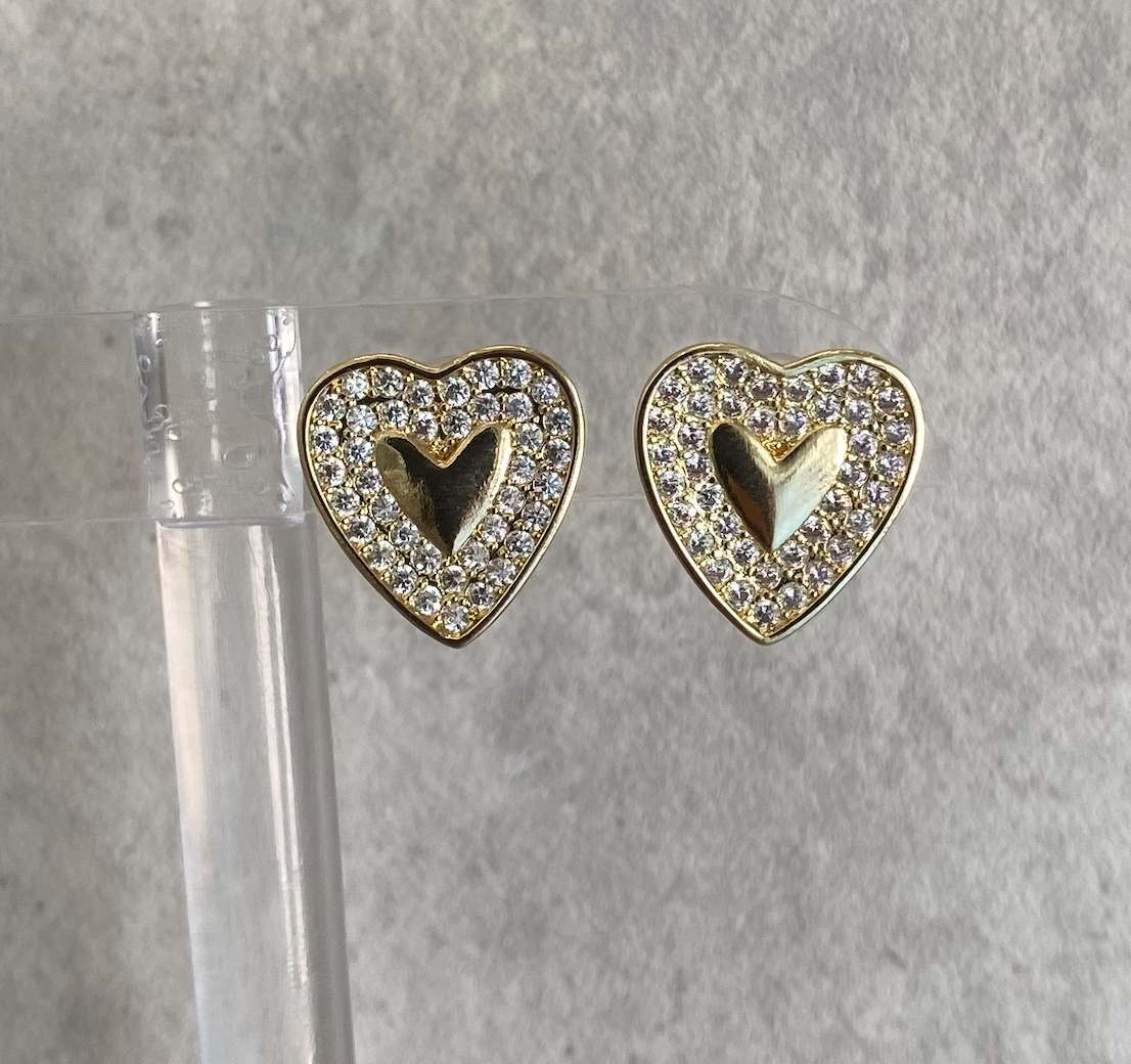 Aretes Corazon