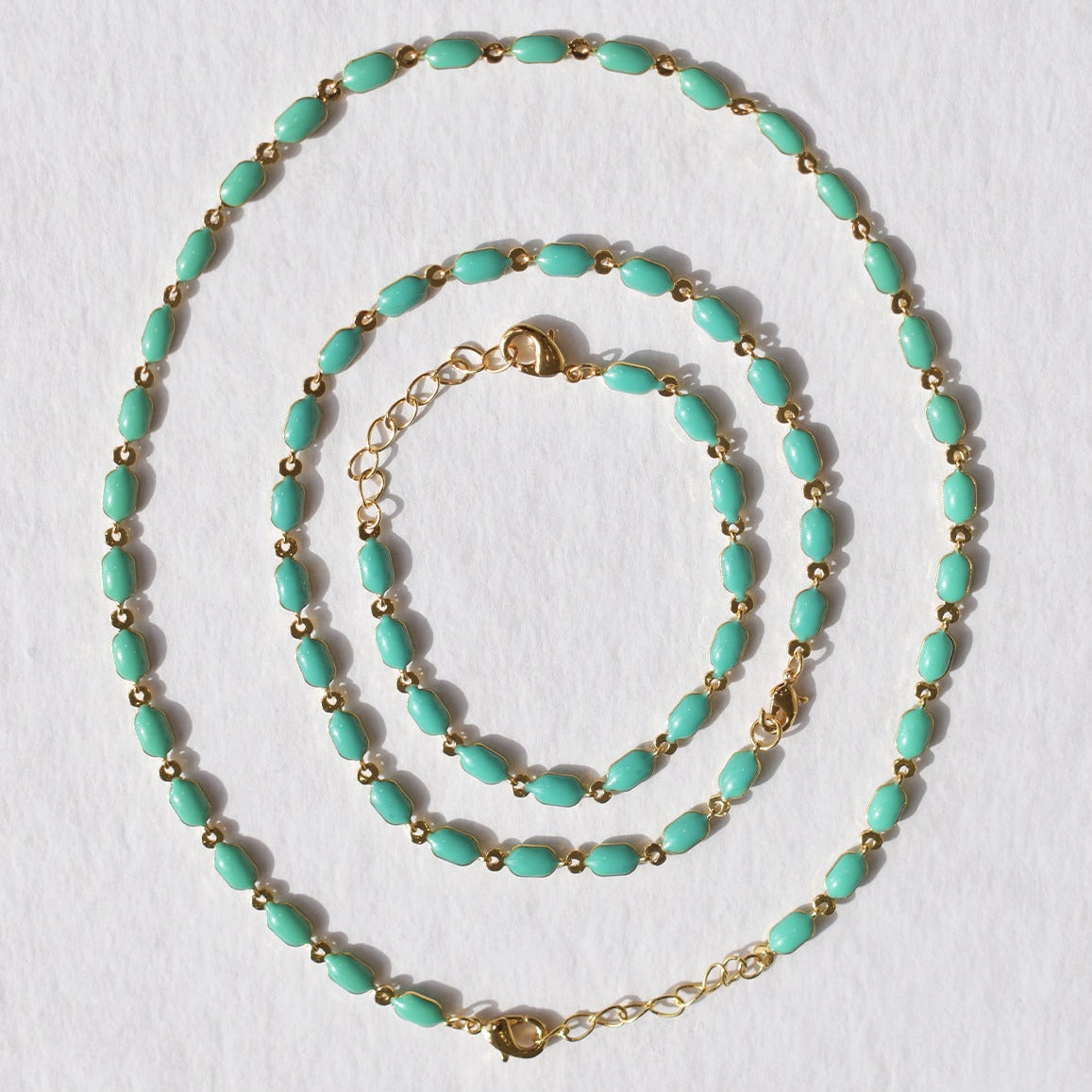 Pulsera Esmaltado Turquesa