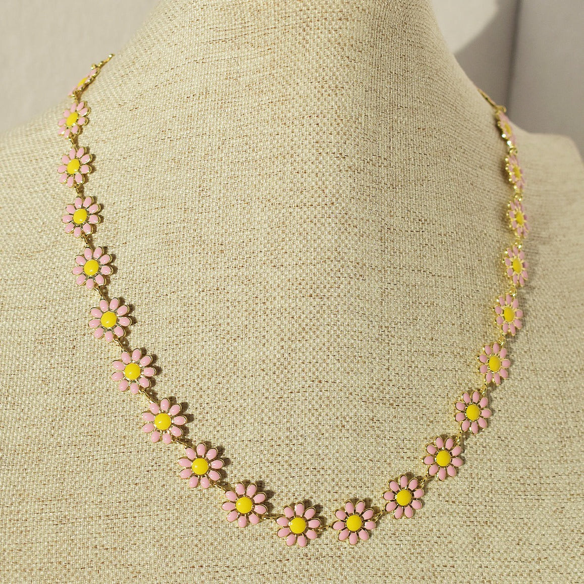 Choker Daisy Rosa