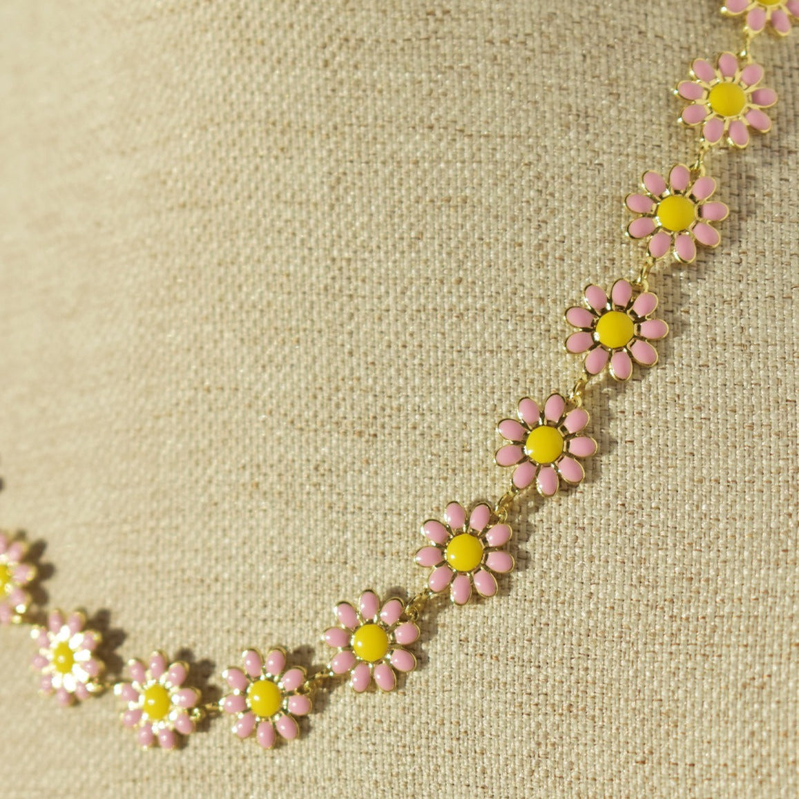 Choker Daisy Rosa