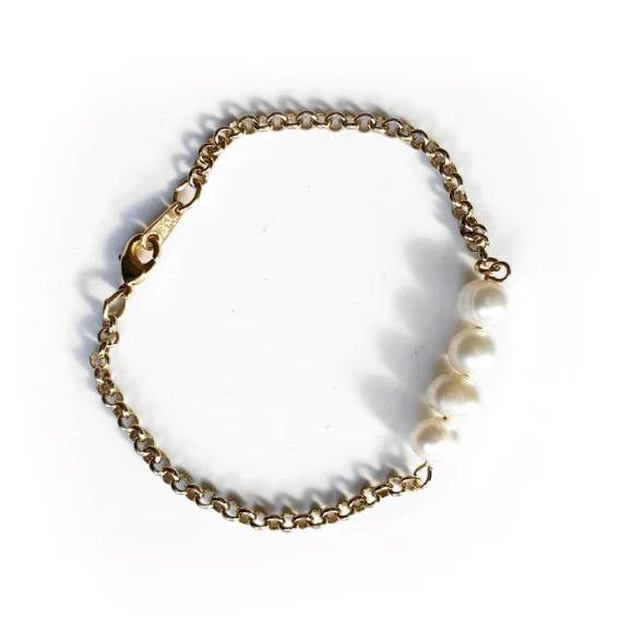 Pulsera Cuatro Perlas