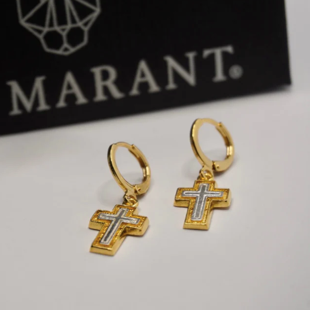 Aretes Cruz Bitono