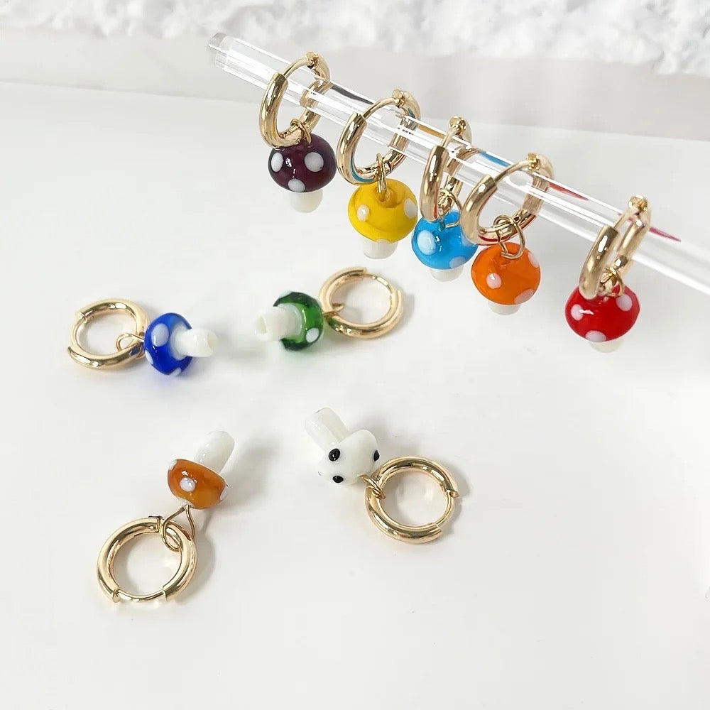 Aretes Honguito