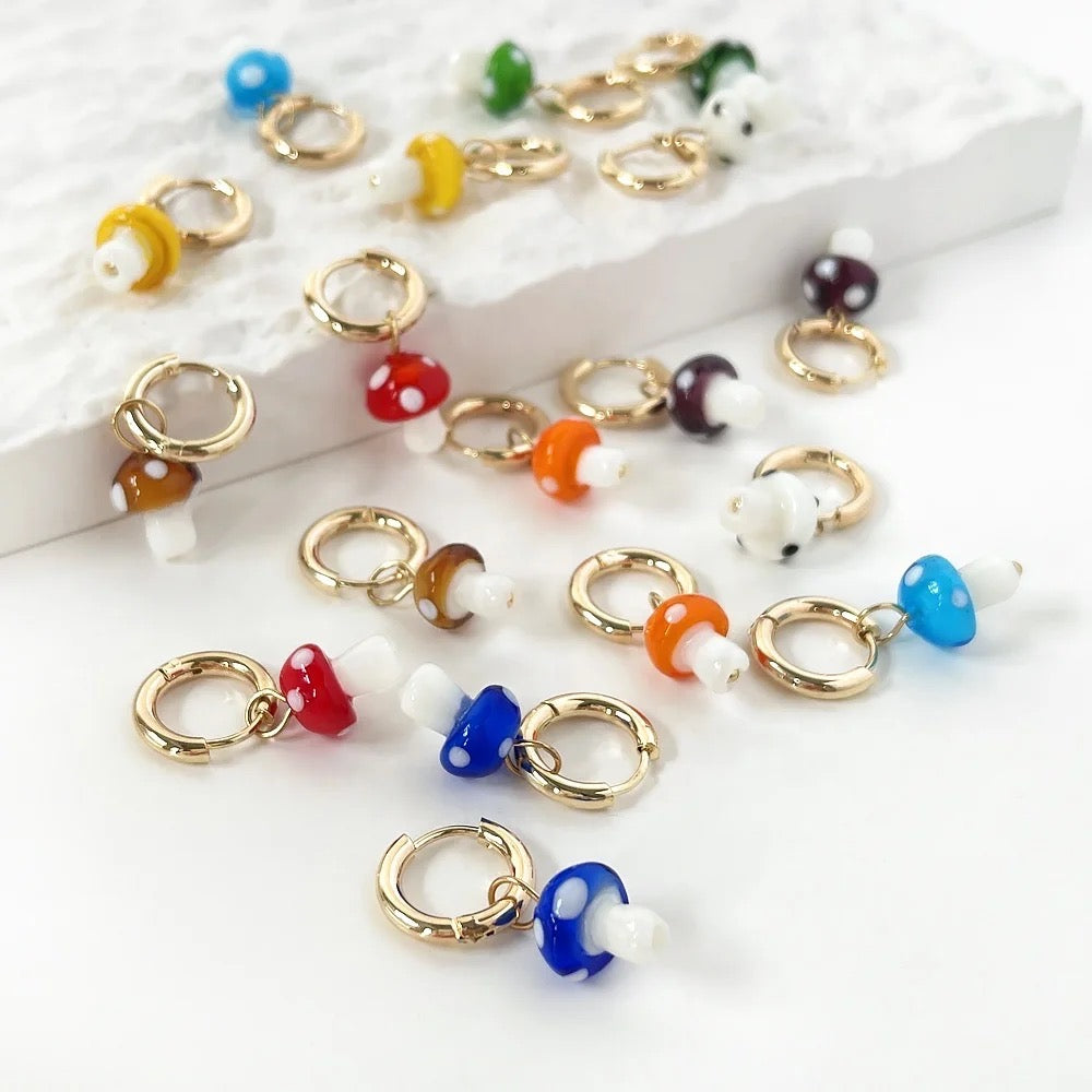 Aretes Honguito