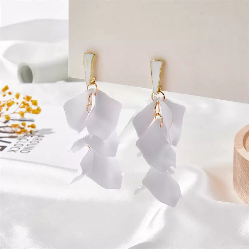 Aretes Pétalos de Flores