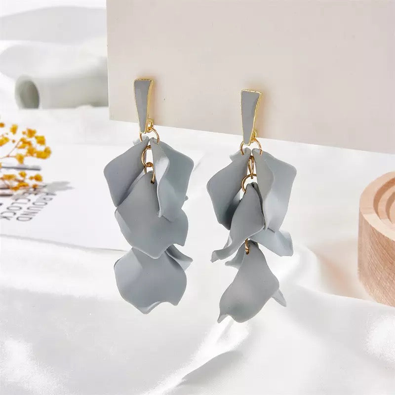 Aretes Pétalos de Flores