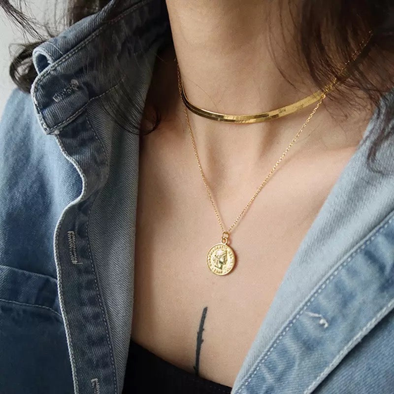 Collar Cadena Planchada