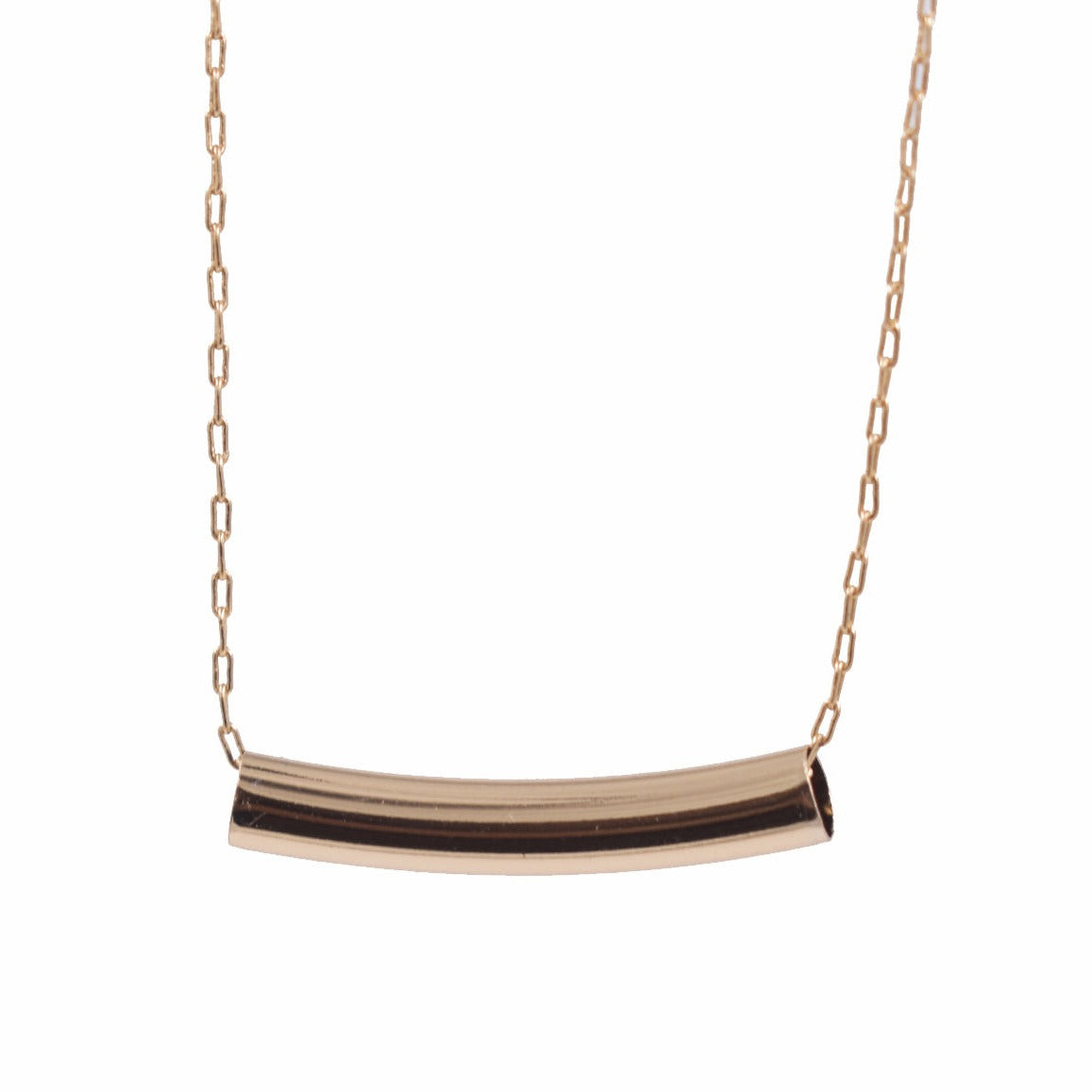 Collar Tubular Dorado
