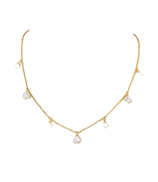 Collar perlas