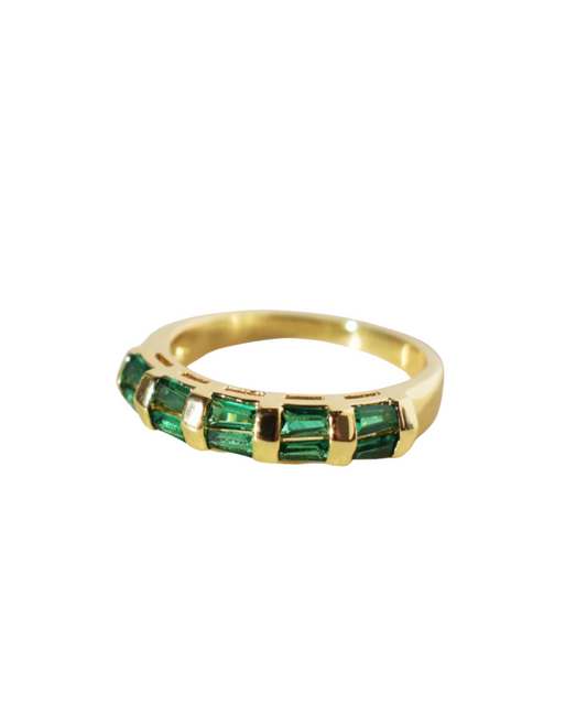 Anillo Peyton Esmeralda