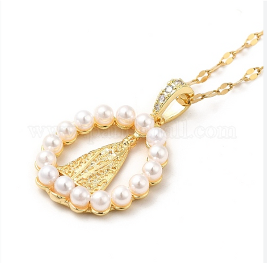 Collar virgen circular