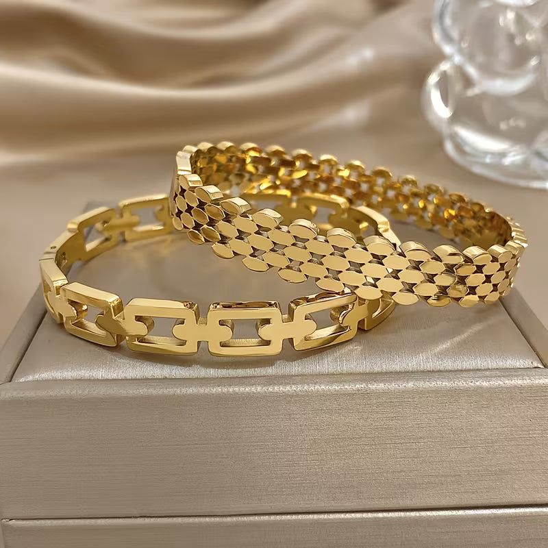 Pulsera Eslabón Dorada