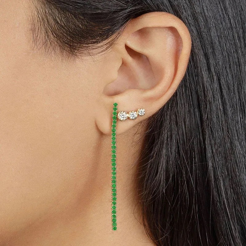 Aretes Astrid Verdes