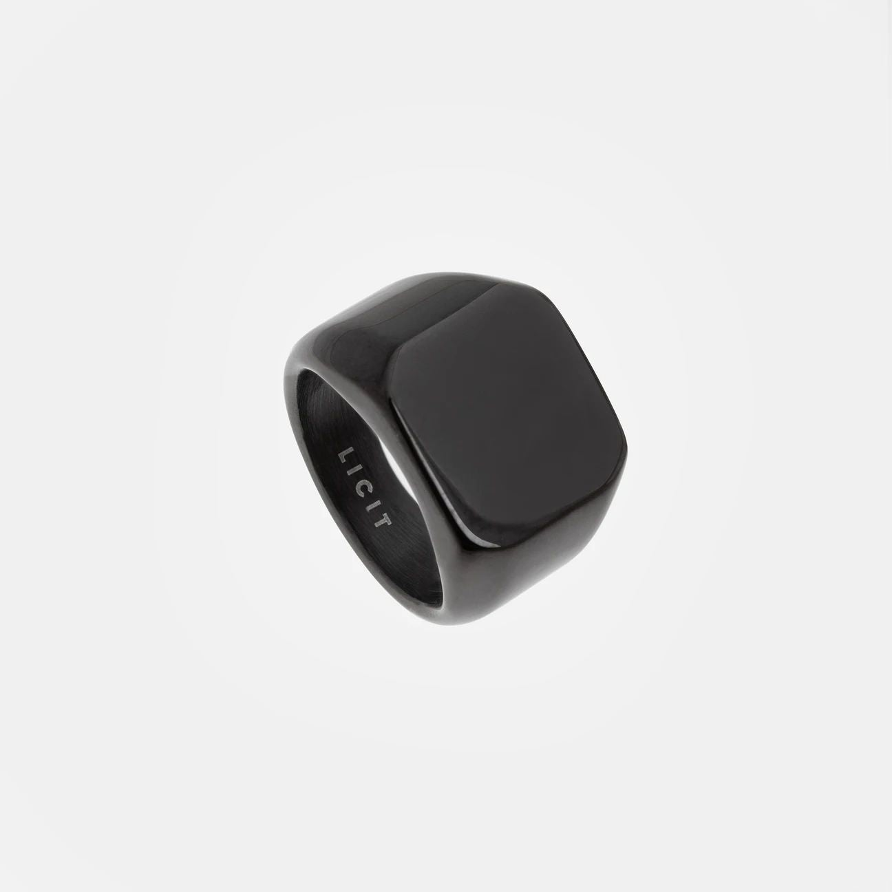 Anillo Square Negro