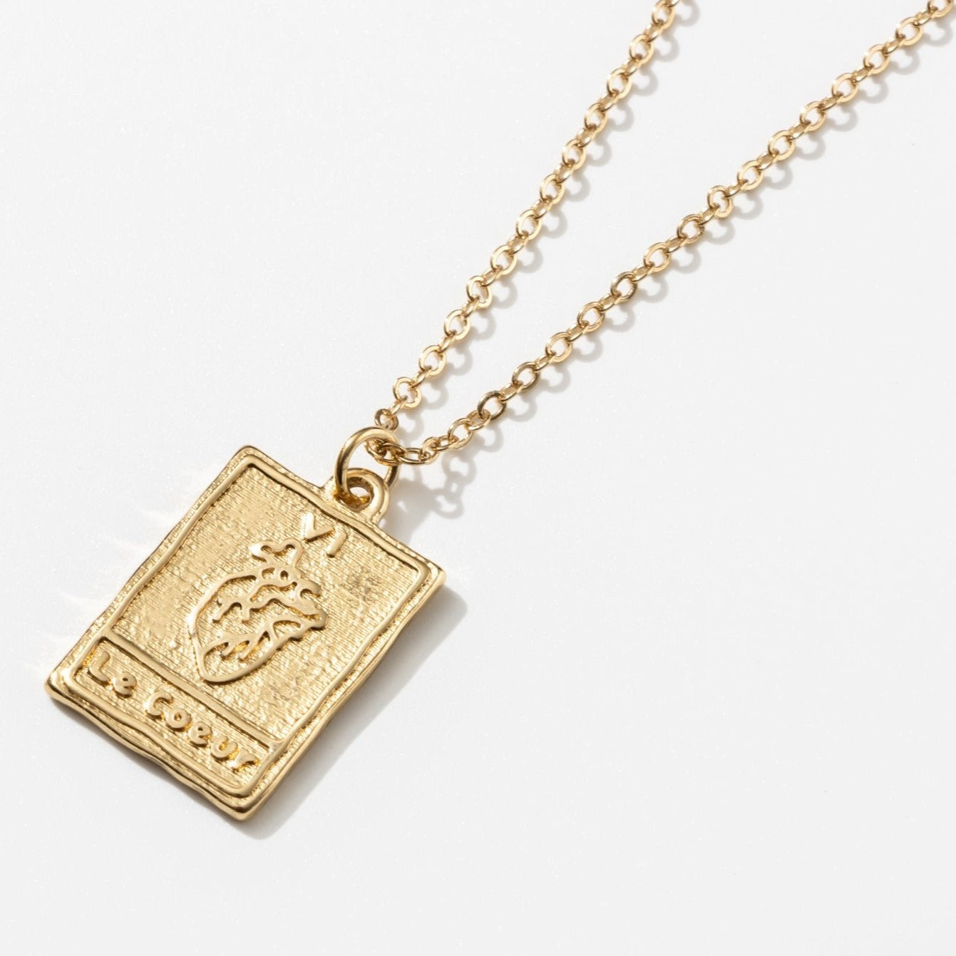 Collar Carta Tarot Corazón